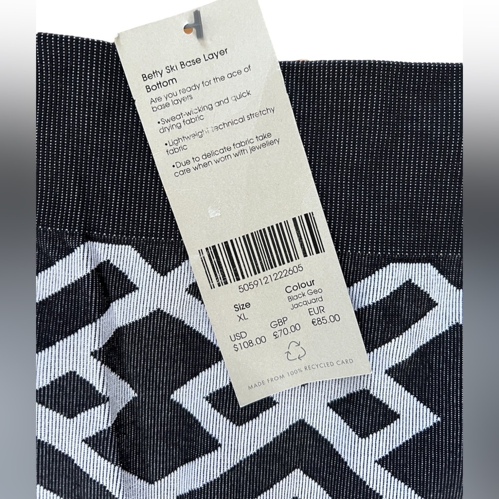 NWT Sweaty Betty Ski Base Layer Leggings (XL) - Picture 3 of 9